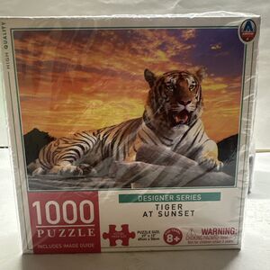 Jigsaw puzzle - Sure Lox - 1000 Pieces -Fantastic Photos- Bengal Tiger NIB